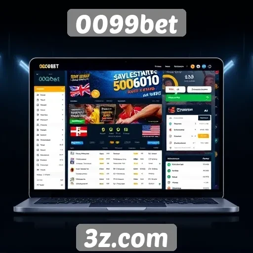 Interface e usabilidade do 0099bet