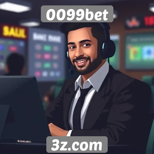 Desempenho do suporte ao cliente no 0099bet