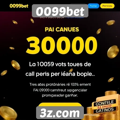 Promoções e bônus oferecidos pelo 0099bet